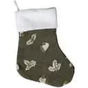 Сапожок декоративный Прованс Шапочки на зеленом 34х26 см (37544)