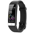 Фитнес-браслет Lemfo Y91 с измерением давления и уровня кислорода в крови (Черный)
