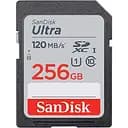 Карта пам'яті SDXC (UHS-1) SanDisk Ultra 256Gb class 10 (120Mb/s)
