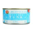 Тунец измельченный в собственном соке Great Ocean 185 мл (185 г)