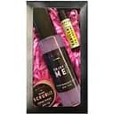 Набір Mayur Догляд за обличчям та тілом: парфумований міст для тіла 100 мл + бальзам для губ 5 г + скраб для губ 15 г