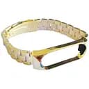 Змінний ремінець для фітнес-браслета MiJobs для браслета Xiaomi Mi Band 3/4 металевий блоковий