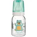 Тритановая бутылочка Canpol babies Веселые зверьки Мишка 120 мл бирюзовый (11/851)