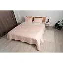 Покривало з наволочками ТЕП Vintage 260х240 см пудрове (4-00513_21429)