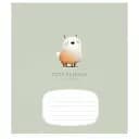 Зошит учнівський Школярик Cute friends 012-3292K-2 в клітинку 12 аркушів