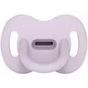 Пустышка Suavinex Colour Essence силиконовая физиологическая 0-6 месяцев светло-фиолетовая (308604)
