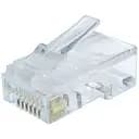 Конектор RJ45 UTP 10 шт. Cablexpert модульна вилка позолочені контакти (LC-8P8C-002/10)