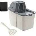 Туалет для кішок MPS Бокс Buxo Close Grey 58 x 39 x 56 см