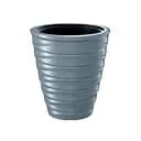 Цветочный горшок Prosperplast Freze круглый с вкладышем светло-серый 400 x 419 мм (61406-443)