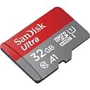 Карта пам'яті SanDisk MicroSDHC 32GB Ultra A1 + SD adapter SDSQUNC-032G-ZN3MN