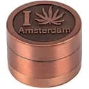 Гриндер для измельчения табака HL-246 I Конопля Amsterdam Bronze (10932)