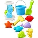 Детский песочный набор W 218-48, 10 элементов для игры в песочнице.