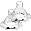 Соска Chicco Physio, силикон, медленный поток, 0м+, 2 шт. (20311.00)