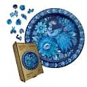 Деревянный фигурный пазл Петриковский Вечернее Пение Анны Олейник, А3, Деревянная коробка 200 элементов