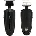 Акумуляторна машинка для стрижки волосся 600 мАh зі змінними насадками 4 шт 5Вт VGR V-952 чорна