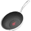 Сковорода WOK Krauff NanoPro 3-ply з антипригарним покриттям та термоіндикатором 28 см (25-305-213)