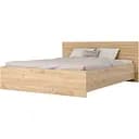 Ліжко двоспальне Еверест Соната-1600 160х200 см дуб крафт золотий (EVR-2680)