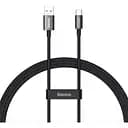 Кабель Baseus Superior Series SUPERVOOC Fast Charging Data Cable USB to Type-C 65W 1 м Чорний
