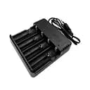 Зарядное устройство HWD Charger на 4 аккумуляторных батареях 18650 Li-Ion черный