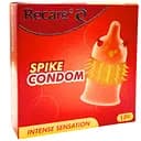 Презерватив Recare Spike Red с шипами и шариками 1 шт. (ROZ6501053564)