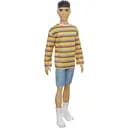 Кукла Barbie Кен Модник в полосатом джемпере (GRB91)