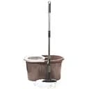 Комплект для уборки Stars Plast ведро со шваброй с отжимом какао (94142/как)