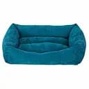 Диван для животных Milord Cookie прямоугольный с бортиками размер L изумрудный (VR09//3213)