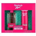 Подарочный набор для женщин Reebok Inspire your mind: Туалетная вода, 100 мл + Дезодорант, 150 мл