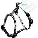 Нагрудник капроновий Lucky Pet Лапки, Н-подібний, 35-52х45-56х1,6 см, чорно-сірий