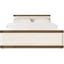 Ліжко двоспальне ВМК (БРВ) Орегон LOZ/160 (без основи під матрац) 160x200 см Сосна арізонська/Дуб больцано (BRW-1558)