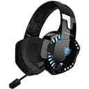 Бездротові геймерські навушники Kotion Each G2000BT Pro зі знімним мікрофоном чорно-сині