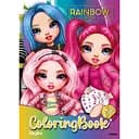 Детская книга-раскраска The creative Rainbow LCB12 со стикерами