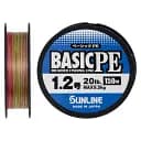 Шнур Sunline Basic PE 150 м (Multi Color) 1.2/0.187 мм 20 lb/9.2 кг