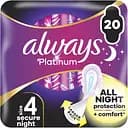 Гігієнічні прокладки Always Platinum Secure Night (розмір 4) 20 шт.