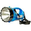 Фонарь-прожектор Yajia YJ 2820-1 Blue мощный, светодиодный, аккумуляторный, портативный