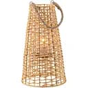 Свічник J-line з бамбука підлоговий підвісний 43 см бежевий  (40908)