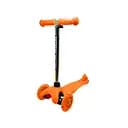 Самокат дитячий 3-х колісний SC20101 колеса, що світяться Помаранчевий
