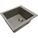 Каменная мойка Ventolux Amore Gray Quartz 500x410x190 мм