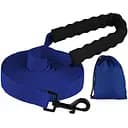 Поводок для собак Barksi Active с мягкой ручкой 9 м х 2.5 см синий