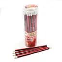 Олівець чорнографітний Tingo, HB, з гумкою, 48 шт.