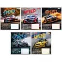 Тетради ученические 36 листов линия 1В Speed the best, 15 шт. в упаковке
