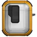 Футляр протиударний Locking Button для навушників Airpods 1/2 Yellow