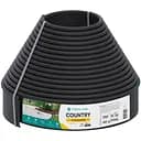 Бордюр садовий Vodaland Country Standard H100 пластиковий 15 м чорний (82952-15-BK)