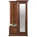 Прихожая модульная с зеркалом Gerbor Соната 110 P Каштан (GRB-1263)