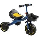 Детский трехколесный велосипед Best Trike BS-45602 со светом и музыкой синий