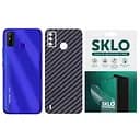 Защитная пленка SKLO Back (тыл) Carbon для TECNO Spark 9 Pro Черный