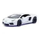Автомодель легкова LAMBORGHINI AVENTADOR LP 700-4, 5" KT5355W, 1:38 Білий