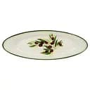 Блюдо Viva Olive овальне 30 см біле/оливковий(BT0012)