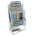 Ручка масляна Piano, 0.7 мм, синя, Soft Ink Pen, 50 шт., 030-PT