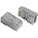 Конектор RJ45 FTP 40 шт. Grey Cat.5e Patron (CON-RJ-45-8P8C-40-Э)